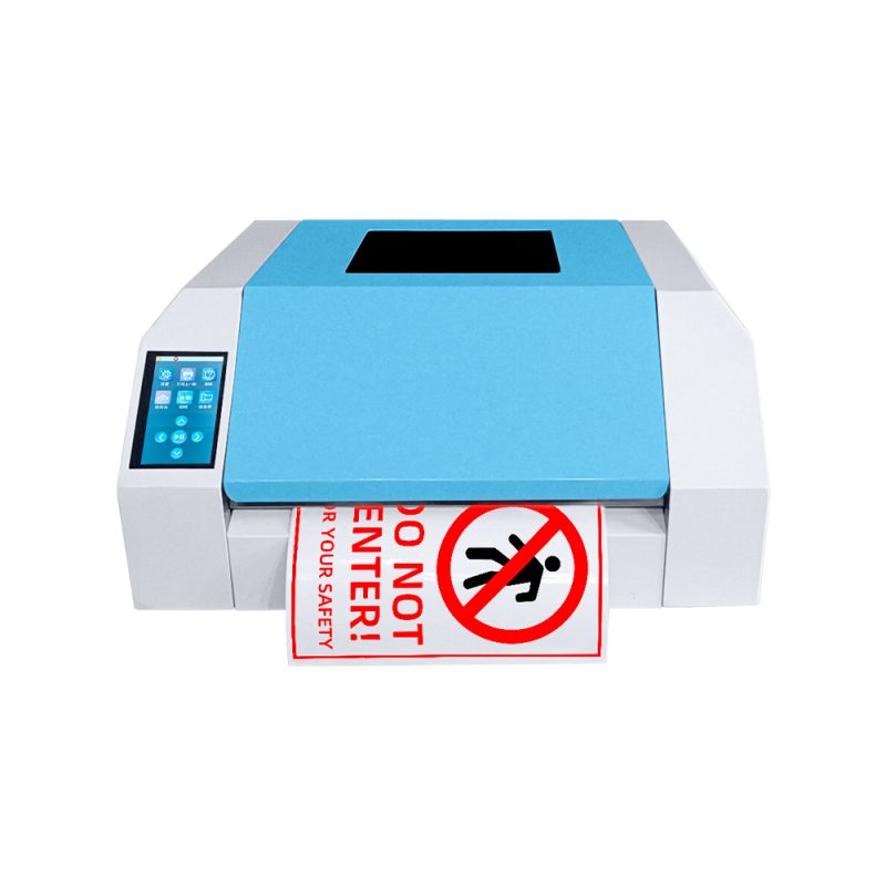 Safety sign label printer