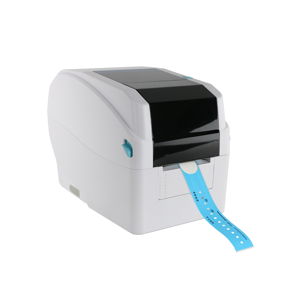 Masung MS-CH401, Thermal Transfer Wristband Printer with 300 DPI Resolution & USB Port - Image 2
