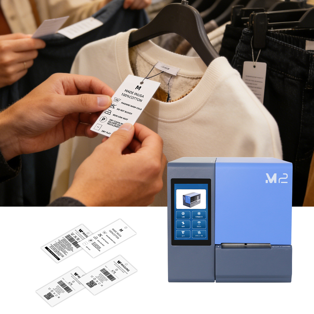 clothing hang tag printer