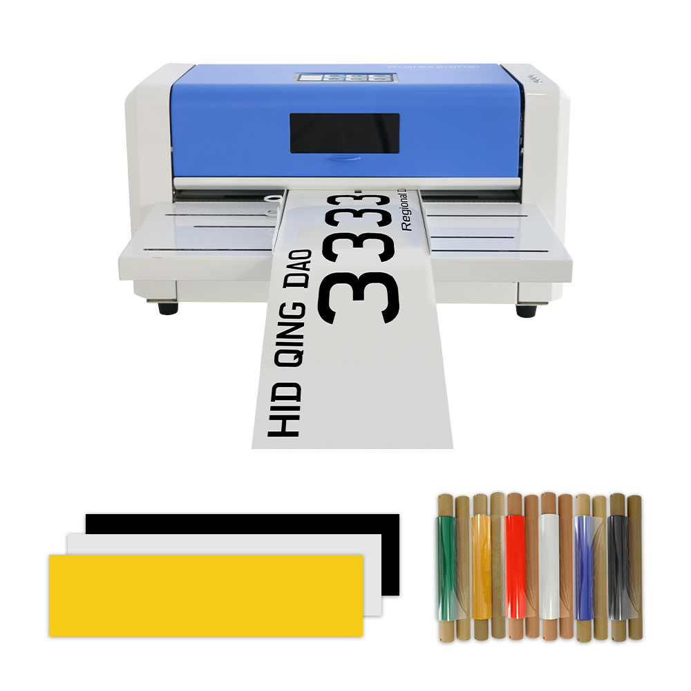 License plate printer