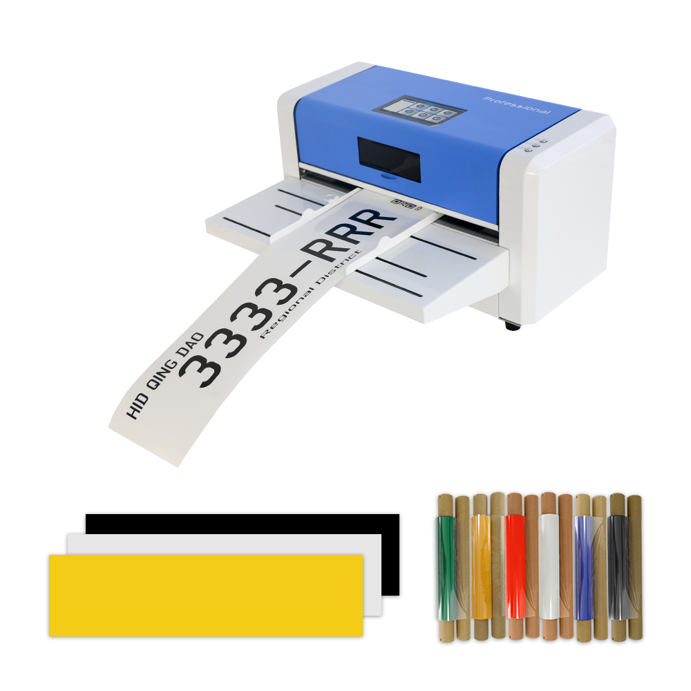 License plate printer