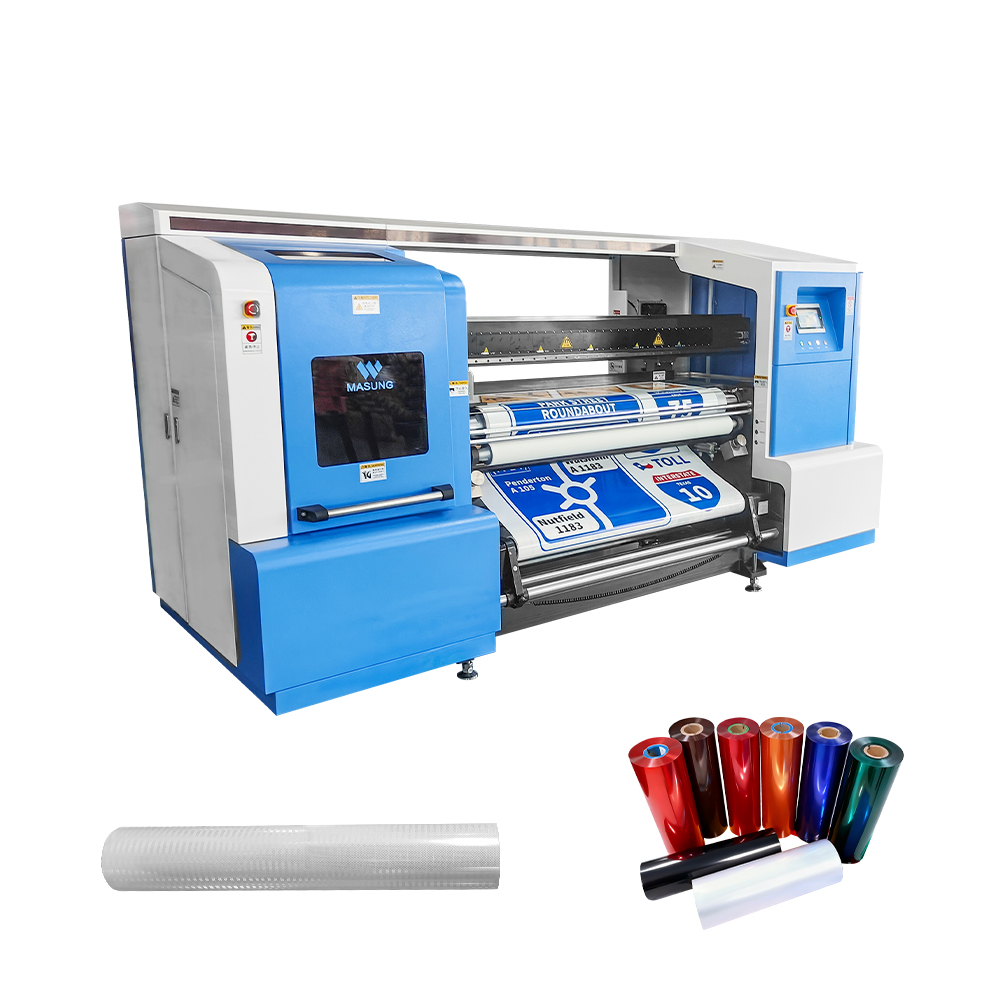 Masung MS-1590: Industrial Digital Traffic Sign Printer with Reflective Effect & Severe Weather Durability - Image 3