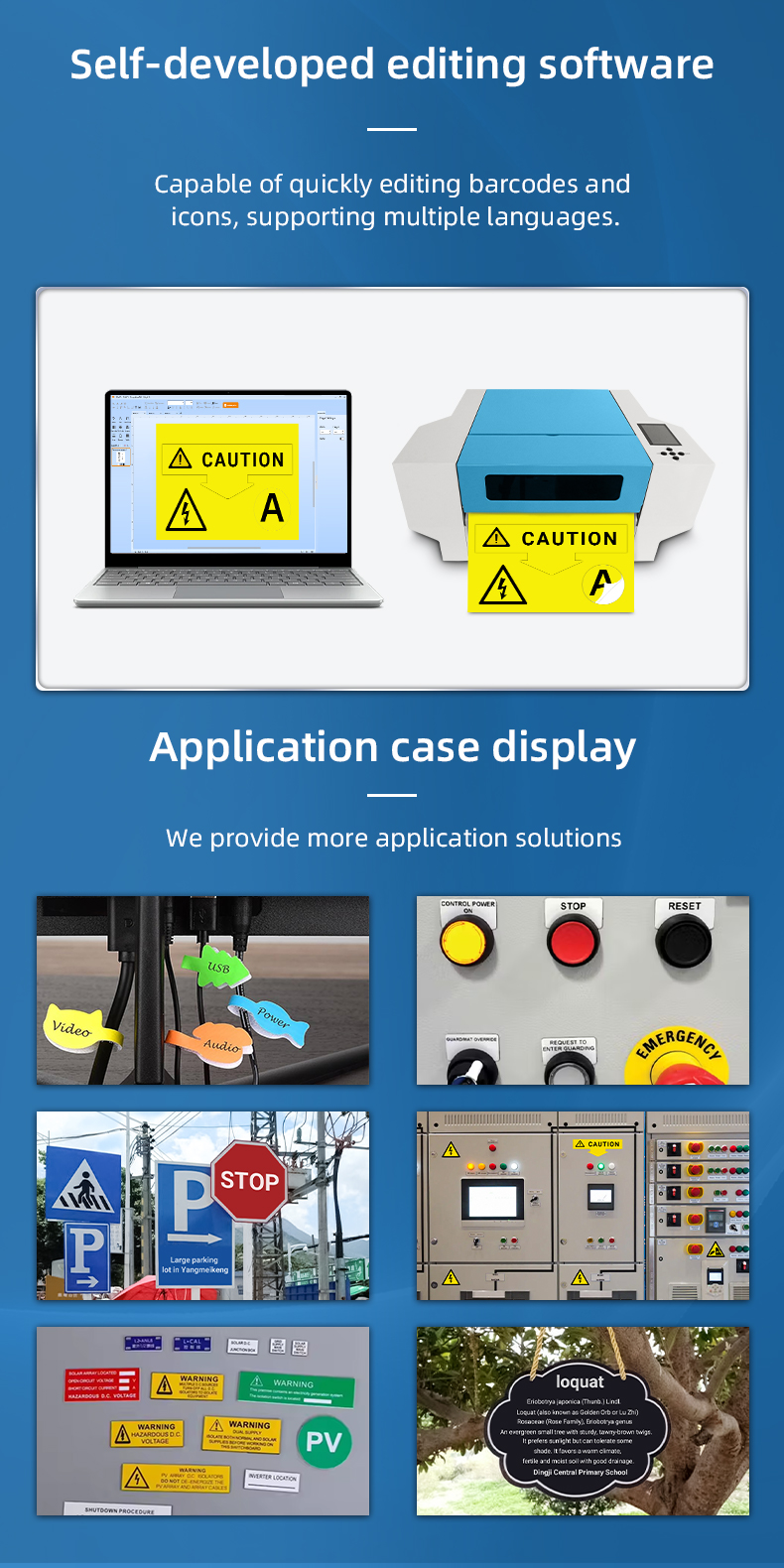 label printing machine with die cutting