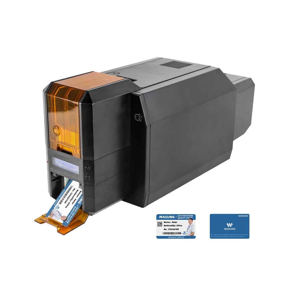 id card printer machine double sided