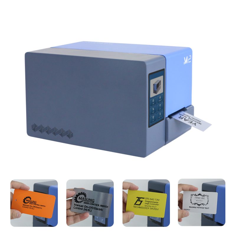 Masung ZK650, Single-Color Card Printer with USB Interface for Printing Paper, Plastic, Metal Cards