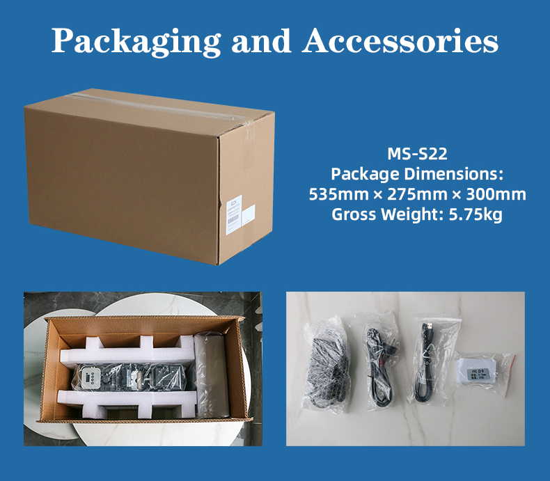 MS-S22 kiosk card printer