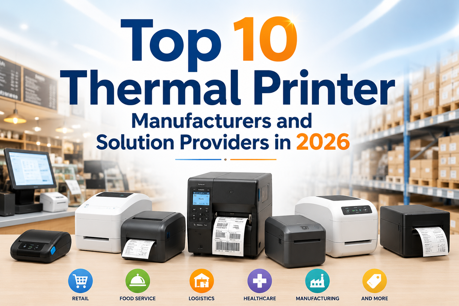 Top 10 Thermal Printer Manufacturers and Solution Providers in 2026