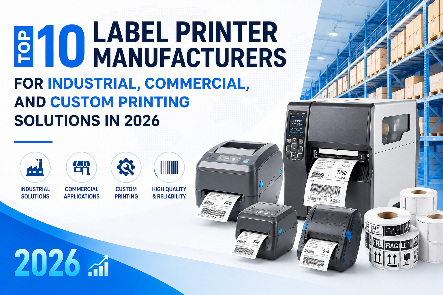 Top 10 Label Printer Manufacturers in 2026