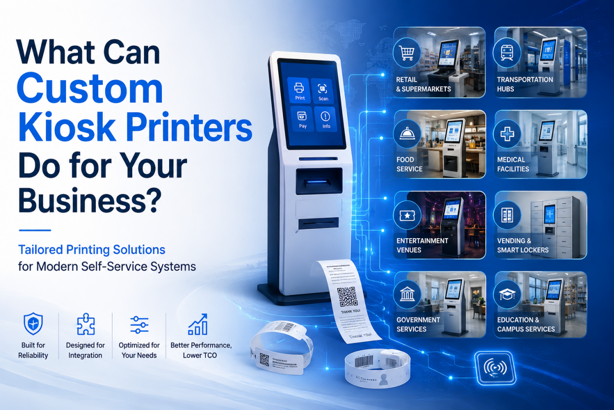 What Can Custom Kiosk Printers Do for Your Business?
