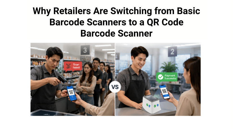 Why Retailers Are Switching from Basic Barcode Scanners to a QR Code Barcode Scanner