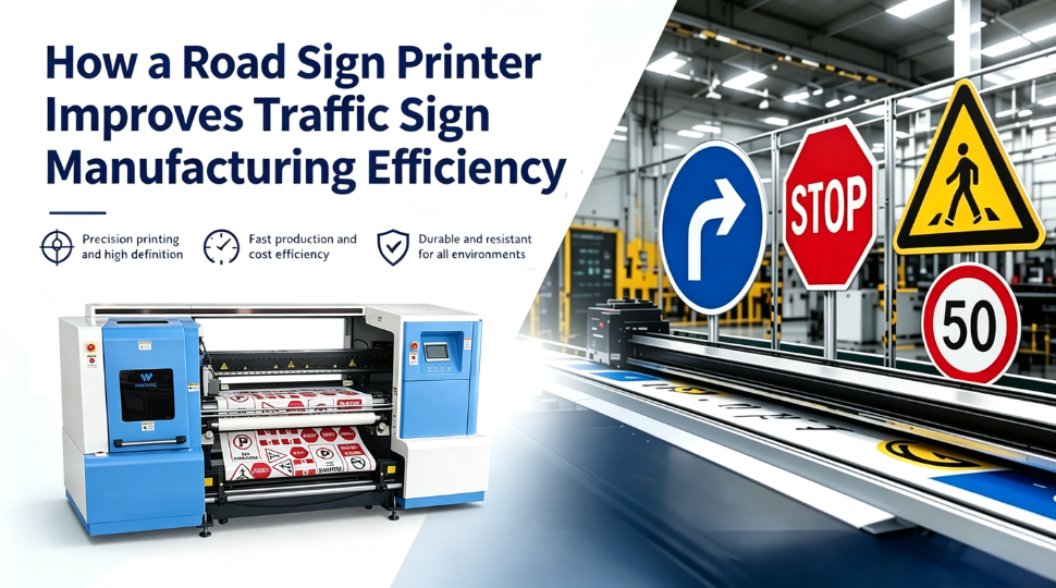 How a Road Sign Printer Improves Traffic Sign Manufacturing Efficiency