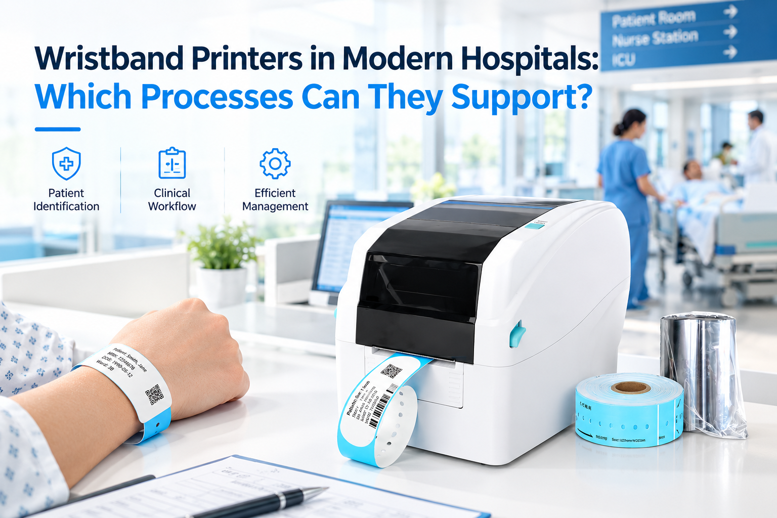 Wristband Printers in Modern Hospitals: Which Processes Can They Support?