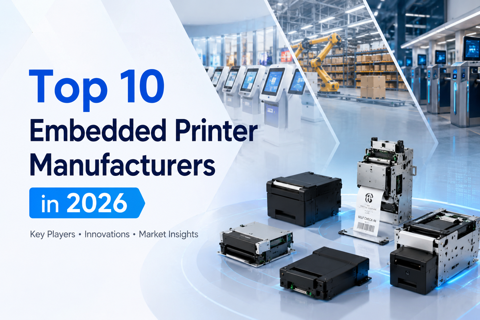 Top 10 Embedded Printer Manufacturers in 2026