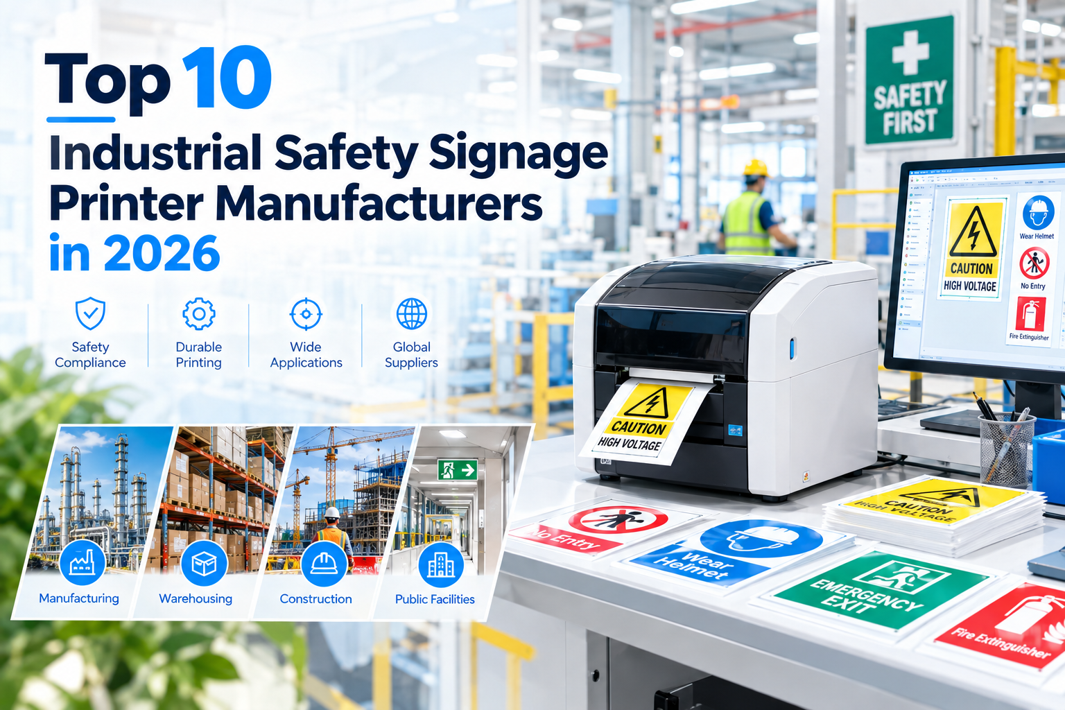 Top 10 Industrial Safety Signage Printer Manufacturers in 2026
