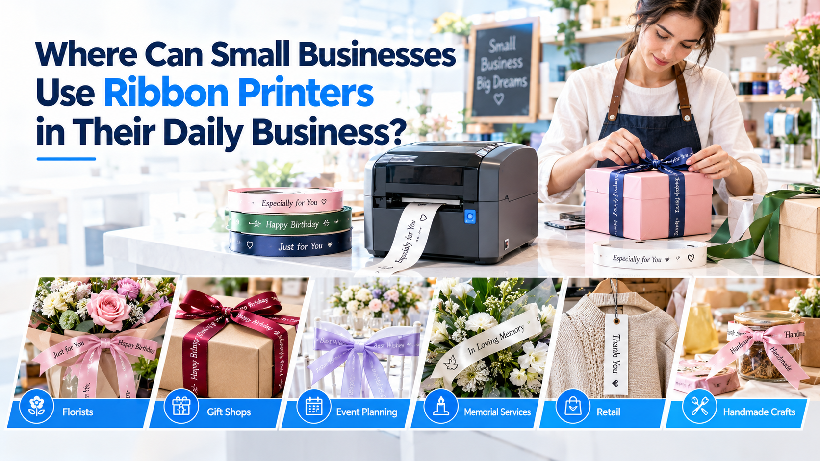 Where Can Small Businesses Use Ribbon Printers in Their Daily Business?