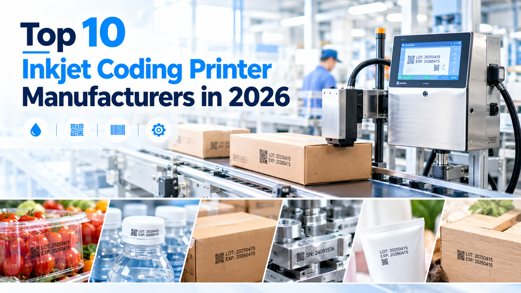Top 10 Inkjet Coding Printer Manufacturers in 2026