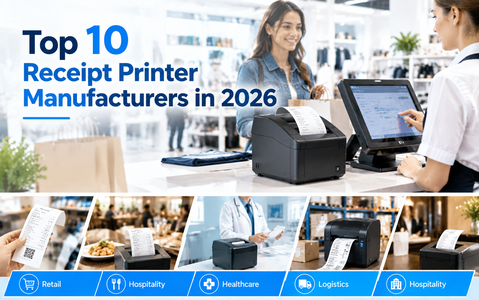 Top 10 Receipt Printer Manufacturers in 2026
